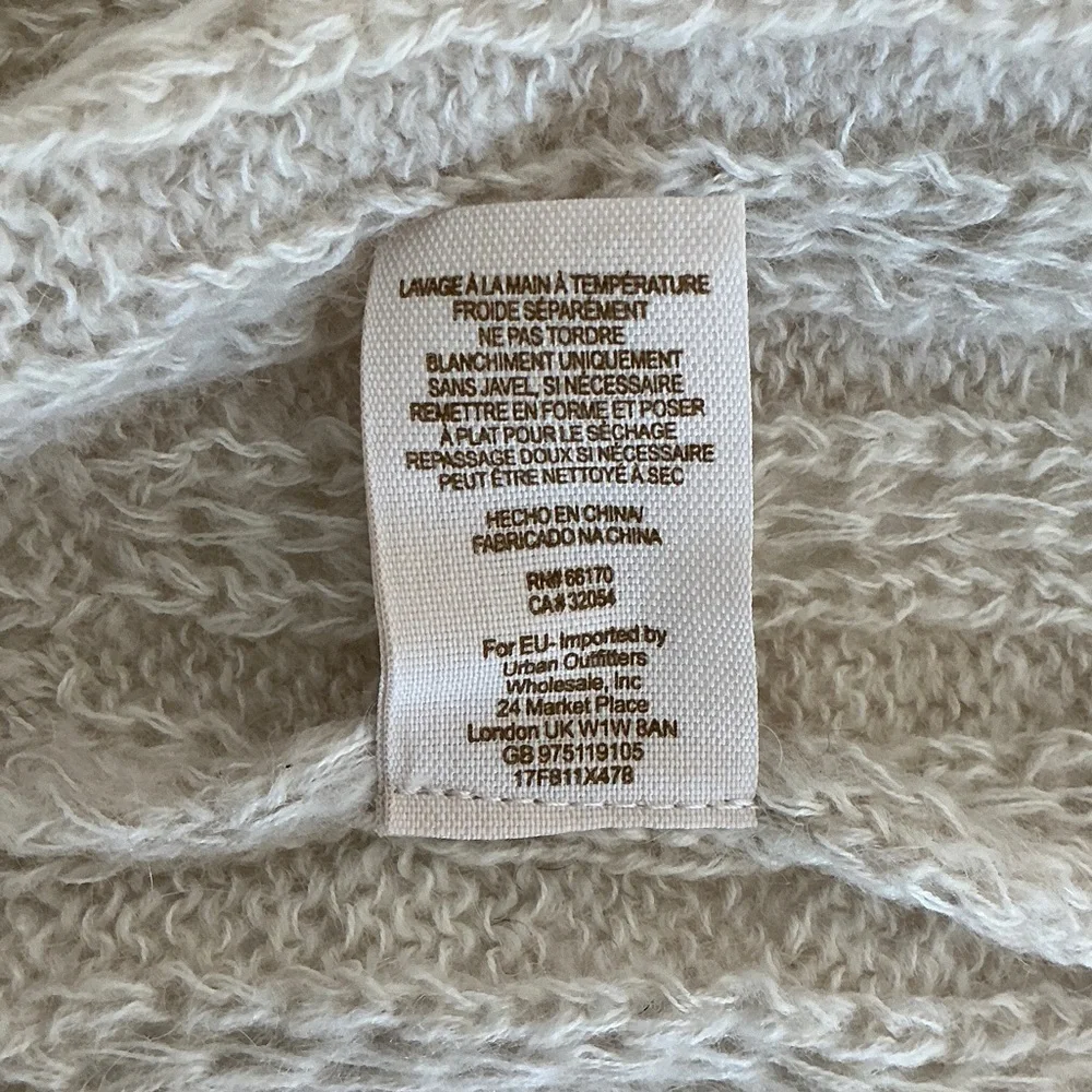 Free People Cream Long Sleeve Knit Dress - Picture 5 of 5